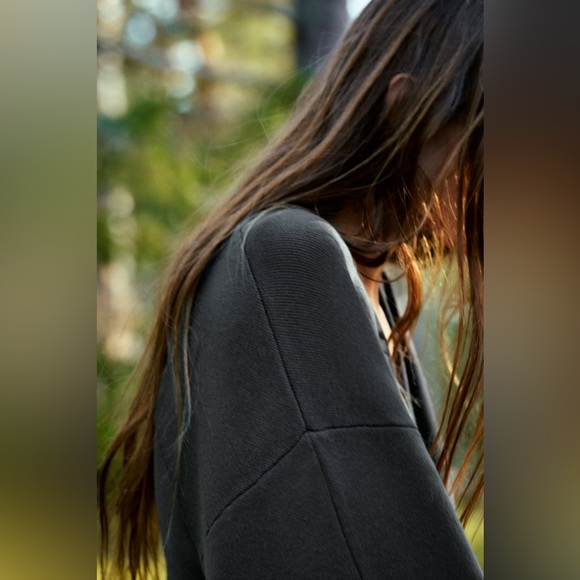 Zara Wide Sleeve Knit Cardigan - L - Picture 3 of 9